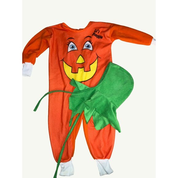 Li'l Pumpkin Halloween Costume with Hat - Picture 5 of 9